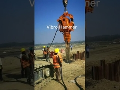 電動ビブロ・ピール・ハンマー 水力基礎機械 90 Kw