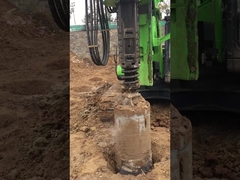 中国のシャーシと油圧KR125Aの回転式積む掘削装置十分に