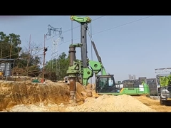 油圧低いあき高の掘削装置KR300ES 1800mmの直径の基礎