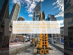 球面ホブとギアボックス油圧ミリングカッターによる建設プロセスの合理化