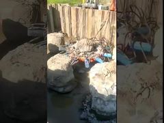 油圧山のブレーカ