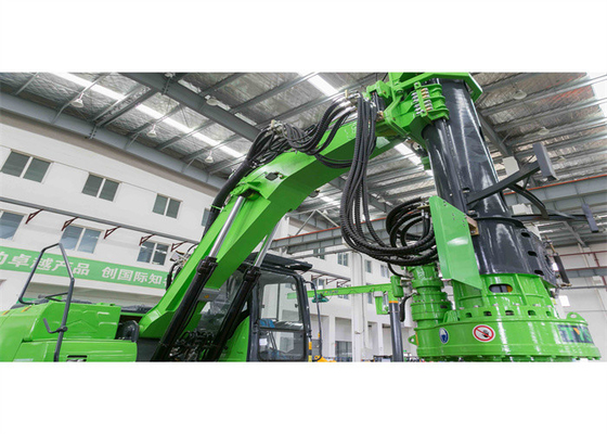油圧TYSIM KR50Aの回転式掘削装置24mの基礎鉱山