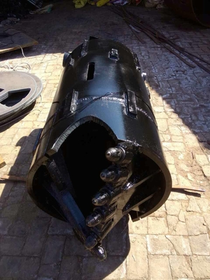 退屈させるバケツ12000mmの遠心分離機の開いたタイプ倍ブームをあける機械部品を積む