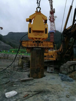 電気運転されたVibroのディーゼル杭打ち機の建設用機器油圧1050 R/Min