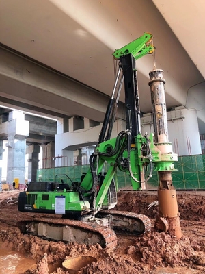 油圧低いあき高の掘削装置KR300ES 1800mmの直径の基礎320kN.M