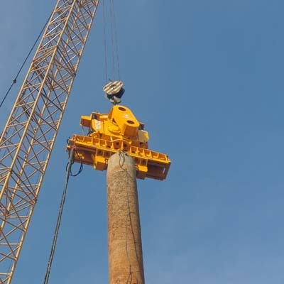ハンマー 掘削 機械 電気 ビブロ ハンマー 建設用 積み木 機械