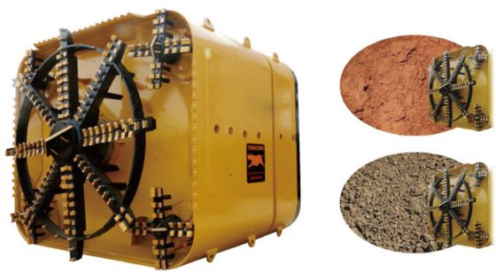 パイプ・ジャック・マイクロ・トンネルリング・マシン/掘削用の機械モール