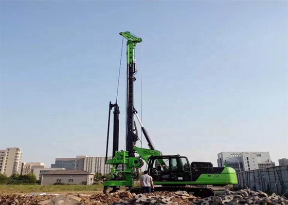 90kNm大きい打楽器の油圧山機械クローラー クローラー杭打ち機36m