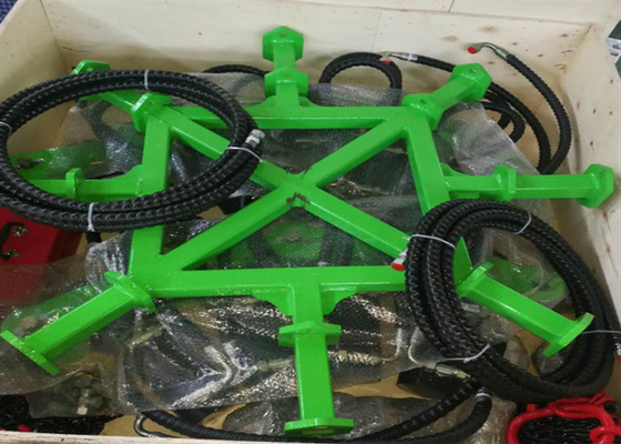 機械4.5tを壊す30L/Min円形のタイプ油圧具体的な山のブレーカの頭部