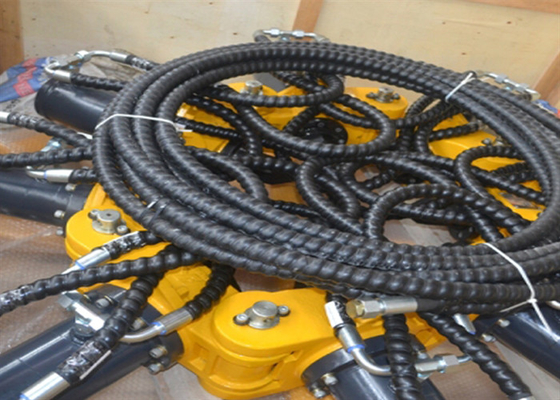 600kN 150mmの構造のための油圧山のブレーカ30L/Minの基礎訓練用具