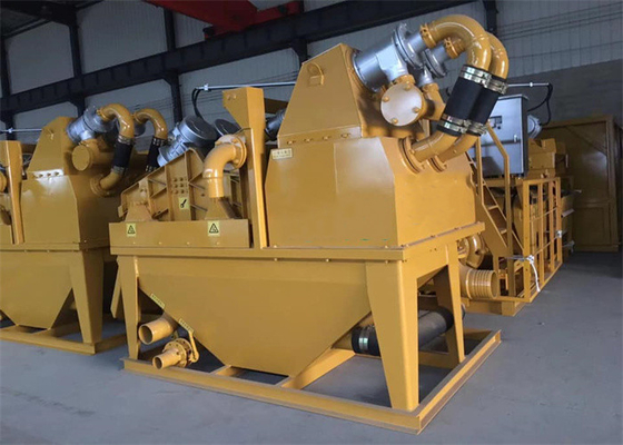 20.7kw 3mの訓練泥のDesander Pillingの基礎水は機械を浄化する
