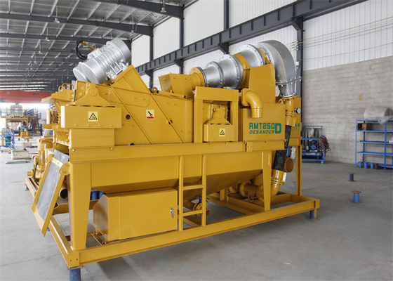 機械をリサイクルするRMT100Aのハイドロサイクロンの訓練泥のDesander 100m3/Mの泥のスラリー